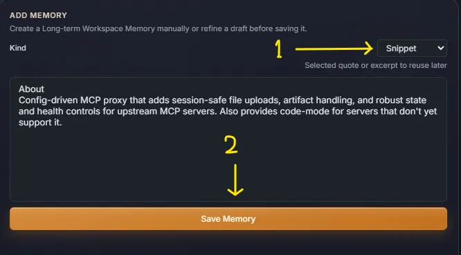 Memory select