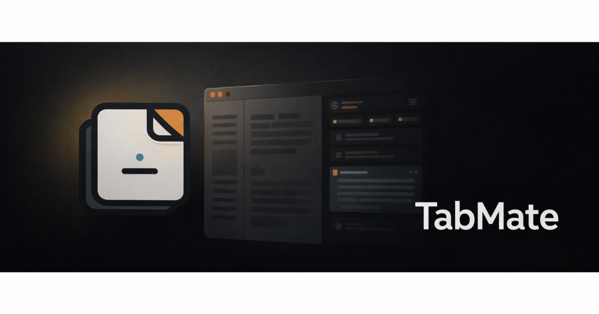 TabMate | Browser Research Workspace website preview